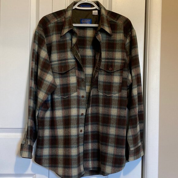 #84 NWOT Pendleton Outdoorsman 100% Wool Shirt, Size XL - Picture 1 of 5